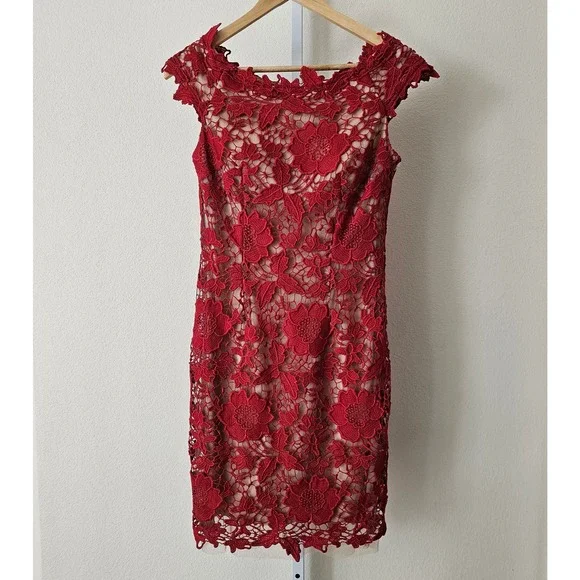 Betsy & Adam | Dresses | Nwt Betsy Adam Red Floral Off The Shoulder Sheath Lace Mini Dress Sz 4 | Poshmark Betsy & Adam | Dresses | Nwt Betsy Adam Red Floral Off The Shoulder Sheath Lace Mini Dress Sz 4 | Poshmark